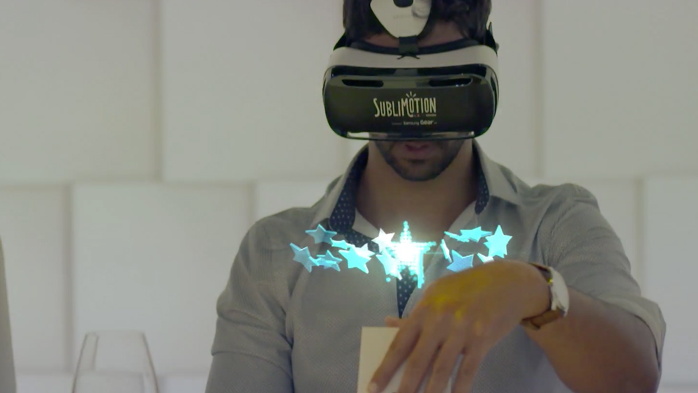 Sensory overload VR retail