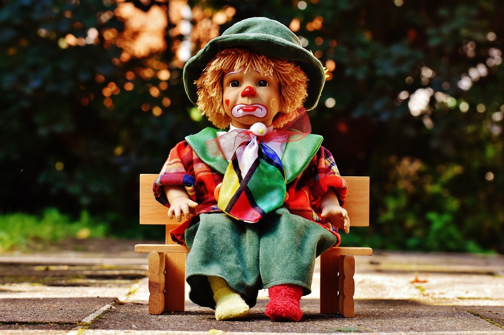 Overcome fear of clowns